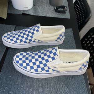 Brand new vans slip ons